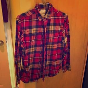 Flannel long sleeve shirt
